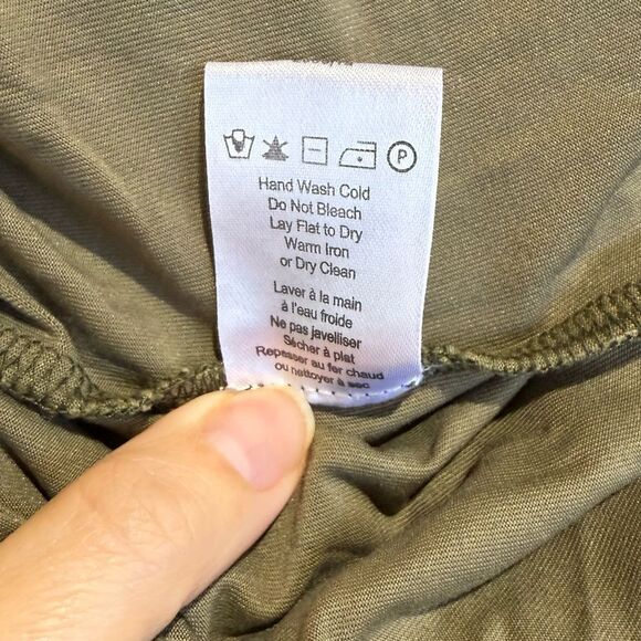 Heartloom Rivky Knit Jumpsuit in Olive Green XL NWOT - Picture 11 of 11